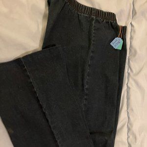 305 Dark Denim Stretch elastic waist jeans